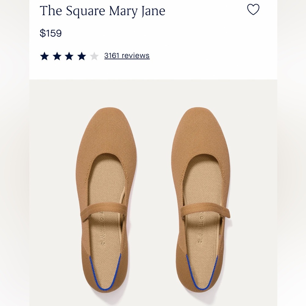 Like new Rothys flats